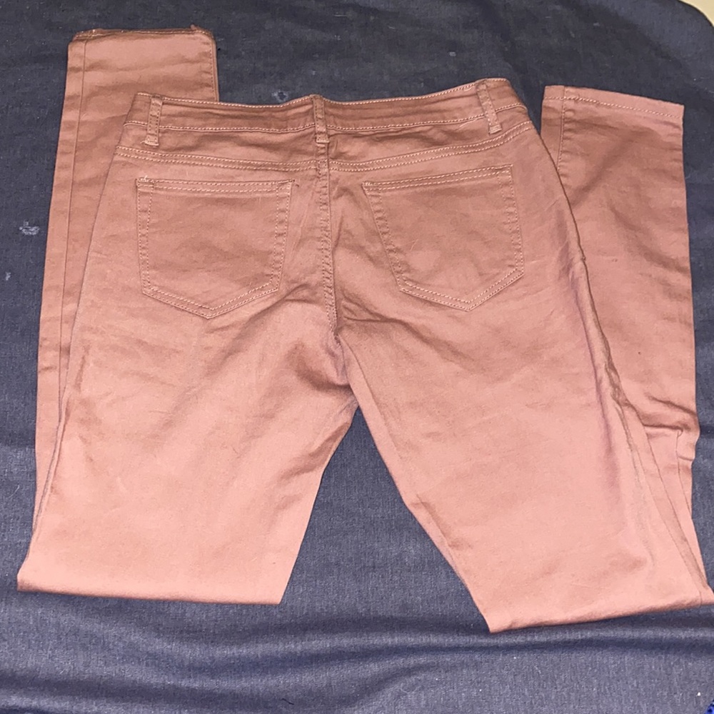 Silver crush | junior’s jeans | skinny | size 3/4 | blush - Picture 2 of 5